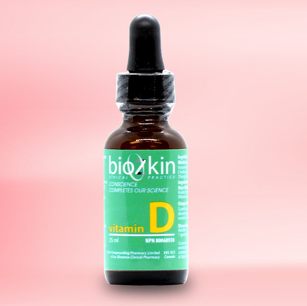 BioZkin Vitamin D Drops 25ml - biosense-clinic.com